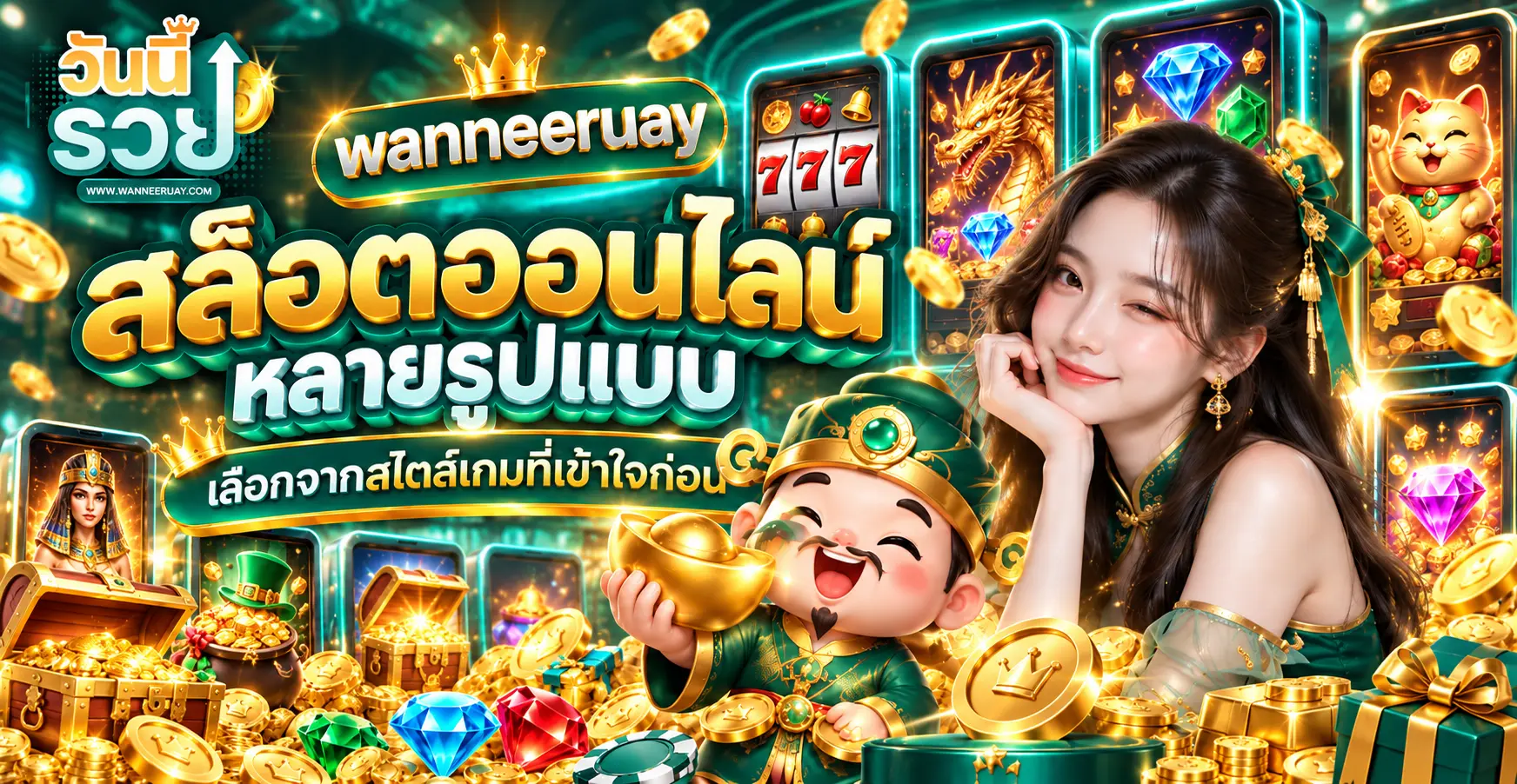 สล็อตออนไลน์หลายรูปแบบ เลือกจากสไตล์เกมที่เข้าใจก่อน